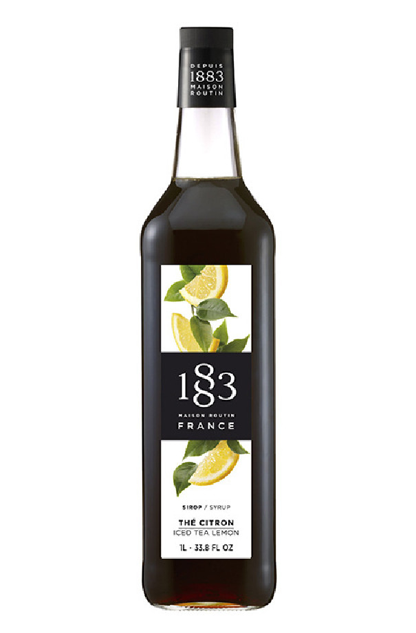 ROUTIN 1883 - SIROP THE CITRON 1L BOUTEILLE VERRE