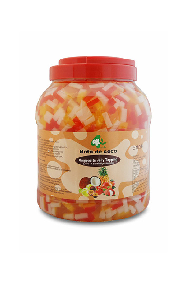 GELEE MULTIFRUIT NATA DE COCO COMPOSITE JELLY 3.8KG