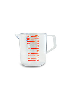 PICHET MESUREUR PLASTIQUE 250ML