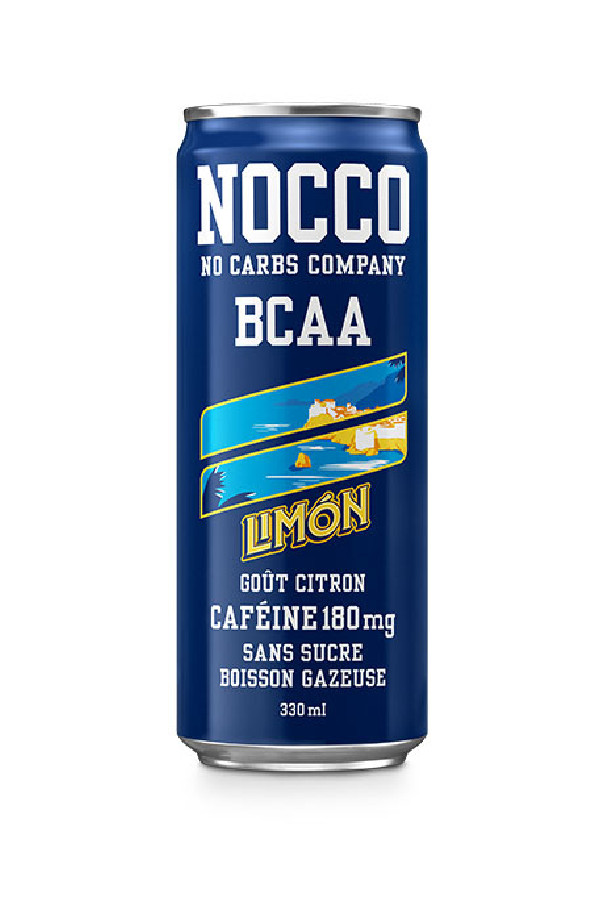 NOCCO - BOISSON FONCTIONNELLE LIMON DEL SOL CANETTE 330ML x24