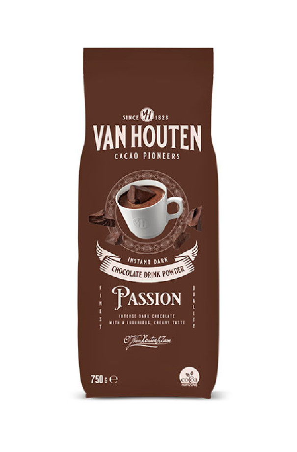 Van Houten chocolat en poudre Passion poche 750g