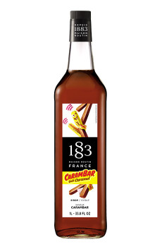 ROUTIN 1883 - SIROP CARAMEL CARAMBAR 1L BOUTEILLE VERRE