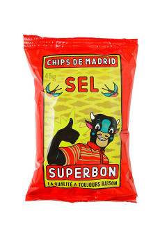 SUPERBON - CHIPS SEL 45G x36