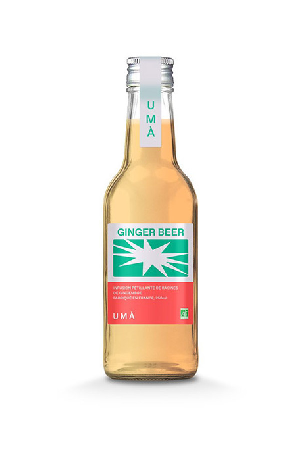 UMÀ - GINGER BEER BOUTEILLE VERRE 250ML x12 BIO