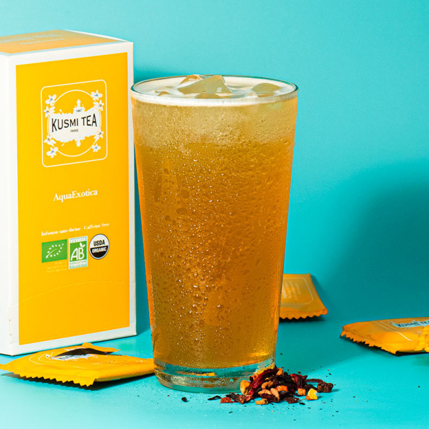 KUSMI TEA - INFUSION AQUAEXOTICA SACHET 2G x25 BIO KUSMI TEA - INFUSION AQUAEXOTICA SACHET 2G x25 BIO