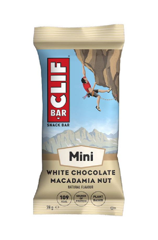 CLIF BAR - BARRE MINI CHOCOLAT BLANC MACADAMIA 28G x10