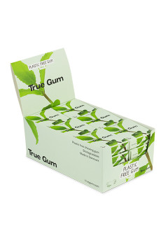 TRUE - CHEWING-GUM MENTHE VERTE SANS SUCRES PRÉSENTOIR 21G x24