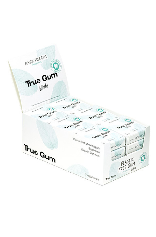 TRUE - CHEWING-GUM MENTHE POIVRÉE SANS SUCRES PRÉSENTOIR 21G x24 TRUE - CHEWING-GUM MENTHE POIVRÉE SANS SUCRES PRÉSENTOIR 21G x24