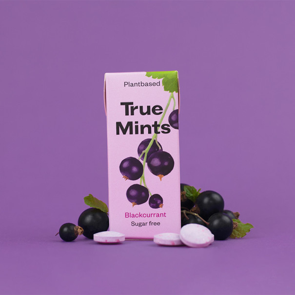 TRUE - PASTILLES CASSIS SANS SUCRES PRÉSENTOIR 13G x18 TRUE - PASTILLES CASSIS SANS SUCRES PRÉSENTOIR 13G x18