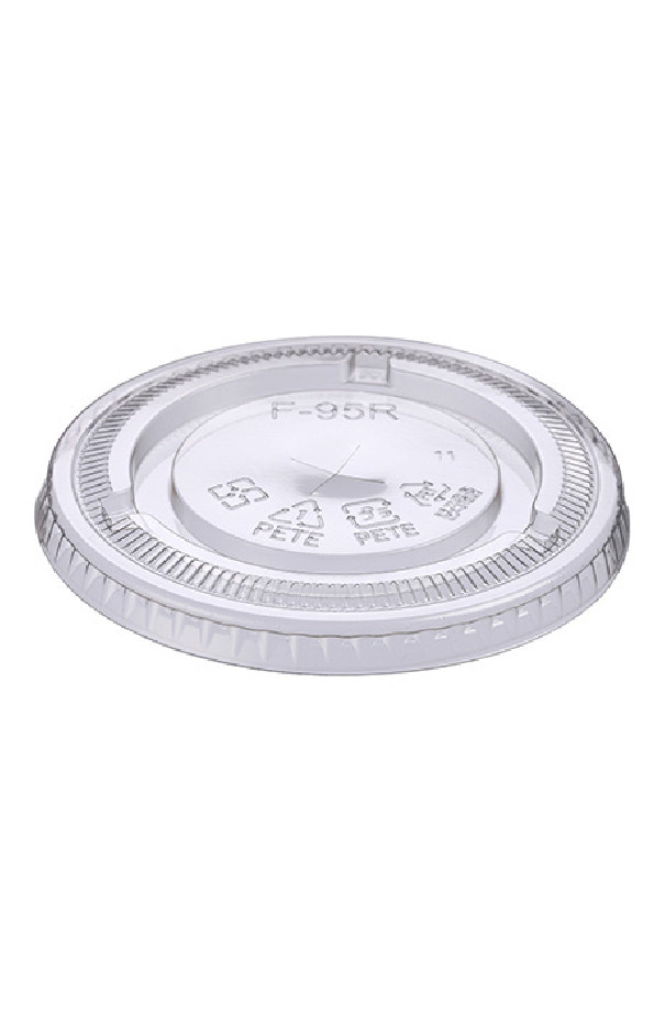 Q-CUP COUVERCLE PLAT CROISSILLON PET Ø95MM x50