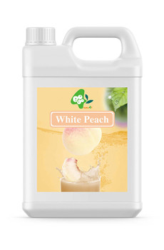 BUBBLE TEA - SIROP PECHE BLANCHE BIDON 2.5KG
