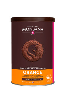 MONBANA - CHOCOLAT AROME ORANGE BOITE 250G