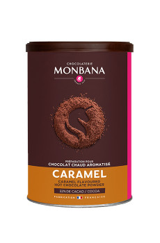 MONBANA - CHOCOLAT AROME CARAMEL BOITE 250G