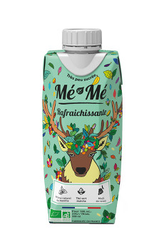 ME-ME - RAFRAICHISSANTE THE VERT MATCHA MENTHE 330ML x12 BIO