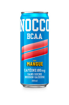 NOCCO - BOISSON FONCTIONNELLE MANGO CANETTE 330ML x24
