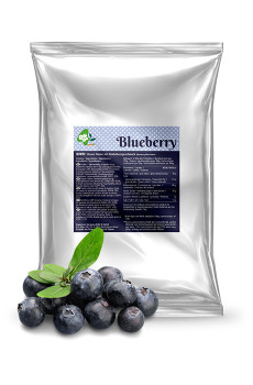 BUBBLE TEA POUDRE MYRTILLE VEGAN POCHE 1KG