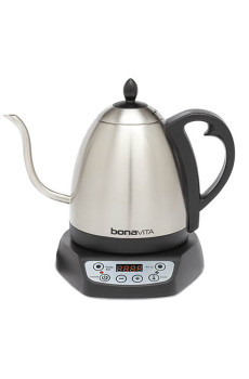 BONAVITA - BOUILLOIRE ELECTRIQUE DIGITALE BEC COL DE CYGNE 1L