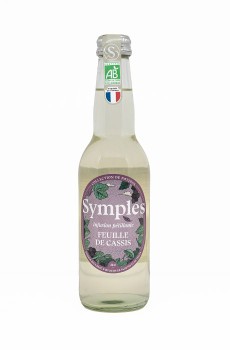 SYMPLES - INFUSION PETILLANTE FEUILLE DE CASSIS 330ML x12 BIO