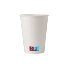 GOBELET CARTON BLANC 12OZ-300/350ML Ø80MM x50 GOBELET CARTON BLANC 12OZ-300/350ML Ø80MM x50