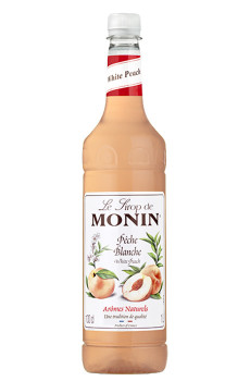 MONIN - SIROP PECHE BLANCHE 1L BOUTEILLE PET