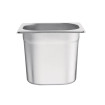 BAC INOX GN 1/6 POUR PRESENTOIR REFRIGERE H.162x L.176 x P.150 MM
