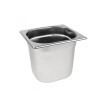 BAC INOX GN 1/6 POUR PRESENTOIR REFRIGERE H.162x L.176 x P.150 MM
