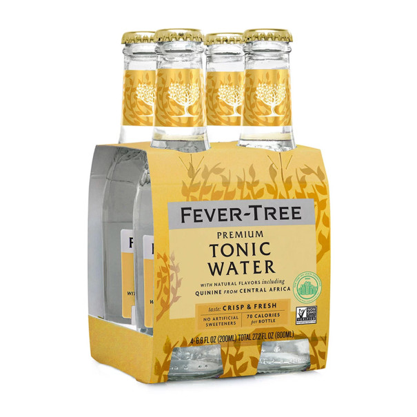 FEVER TREE - PREMIUM INDIAN TONIC WATER BOUTEILLE VERRE 200ML x24 FEVER TREE - PREMIUM INDIAN TONIC WATER BOUTEILLE VERRE 200ML x24