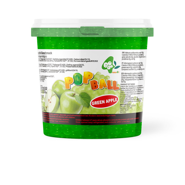 BOBOQ - BOBA POMME VERTE SEAU 3.2KG BOBOQ - BOBA POMME VERTE SEAU 3.2KG