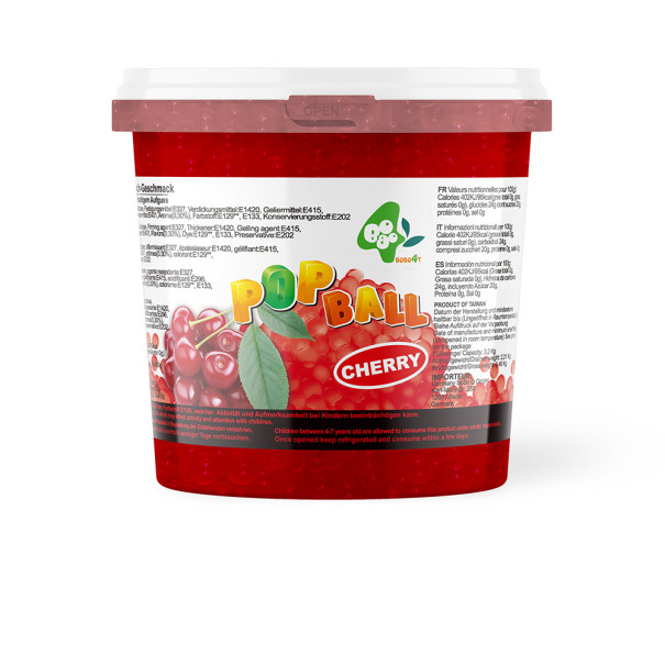 BOBOQ - BOBA CERISE SEAU 3.2KG BOBOQ - BOBA CERISE SEAU 3.2KG