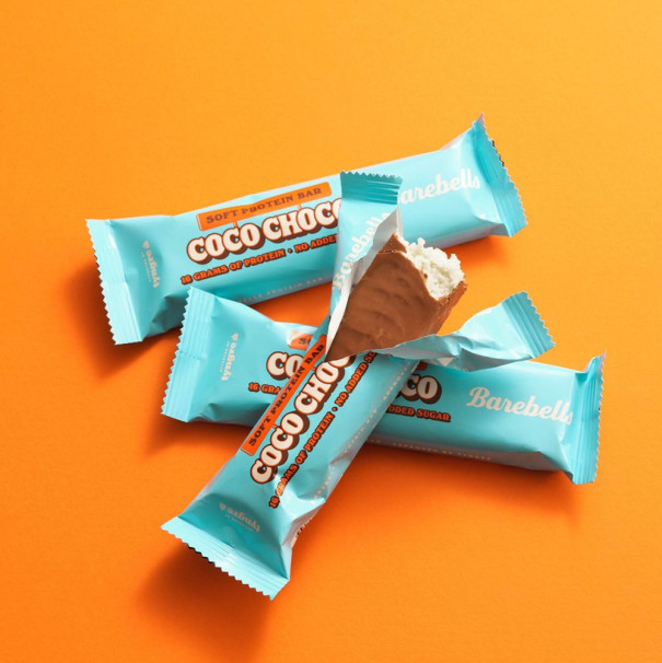 BAREBELLS - SOFT PROTEIN BARRES COCO CHOCO 55G x12
