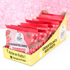 GRAAM - CROUSTILLANTS FRAMBOISE VERVEINE 20G x10