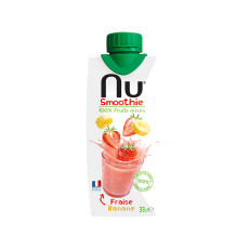 NU SMOOTHIE - FRAISE BANANE 330ML x12 NU SMOOTHIE - FRAISE BANANE 330ML x12