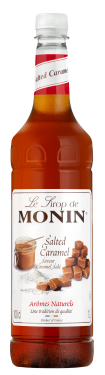 MONIN - SIROP CARAMEL SALE 1L BOUTEILLE PET