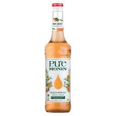 MONIN - PURE PECHE ABRICOT CONCENTRE BOUTEILLE VERRE 700ML