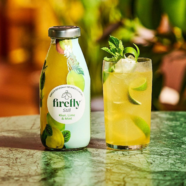 FIREFLY - BOTANICAL DRINKS KIWI CITRON VERT MENTHE 330ML x12