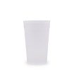 OKOCUP - GOBELET REUTILISABLE EN PP TRANSPARENT 13OZ-380ML Ø80MM x1