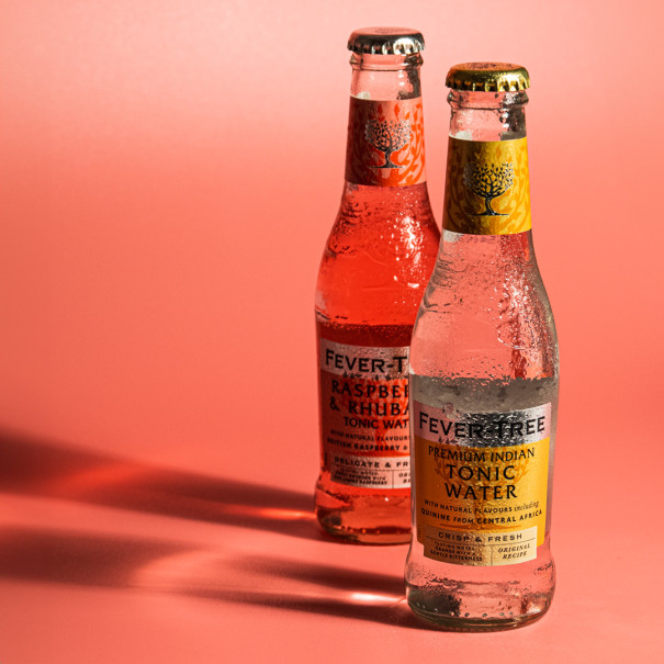 FEVER-TREE - PREMIUM FRAMBOISE ET RHUBARBE TONIC WATER BOUTEILLE VERRE 200ML x24 FEVER-TREE - PREMIUM FRAMBOISE ET RHUBARBE TONIC WATER BOUTEILLE VERRE 200ML x24