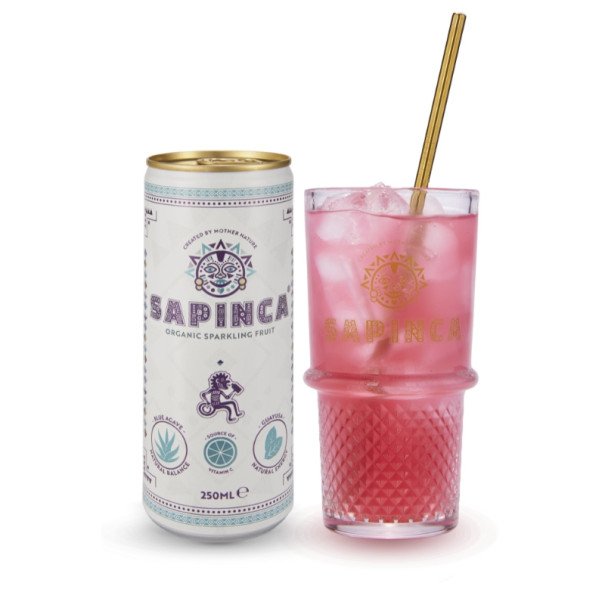 SAPINCA - ELIXIR FRUIT BOISSON GAZEUSE CANETTE 250ML x12 BIO