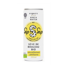 Sip Sap Eau de bouleau Gingembre Citron vert 12 x 250ml BIO