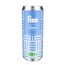 FIZZ - LIMONADE CANETTE ALU 330ML x12 BIO