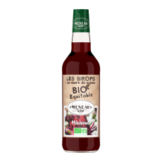 MENEAU - SIROP HIBISCUS BOUTEILLE VERRE 500ML BIO