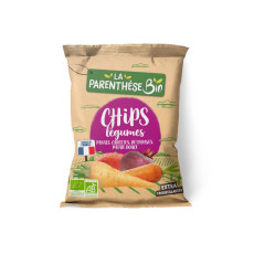 LA PARENTHESE - CHIPS DE LEGUMES MADE IN FRANCE 40G x18 BIO