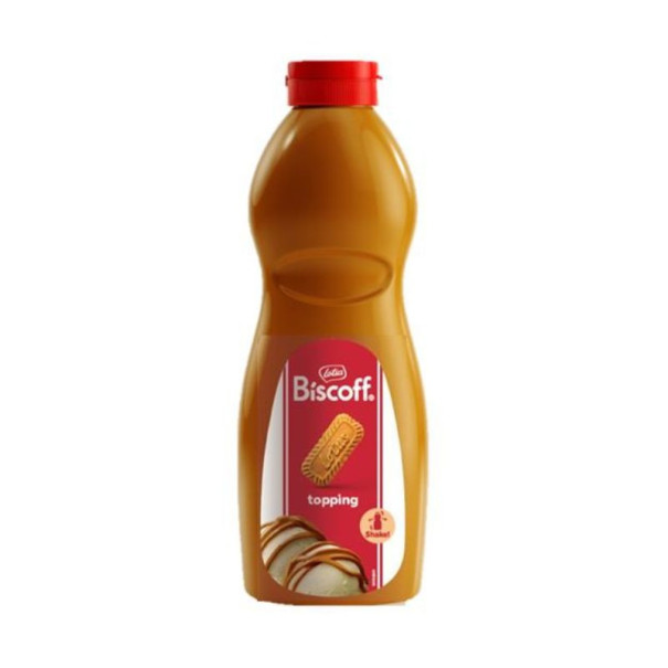 Sauce topping speculoos bouteille 1kg