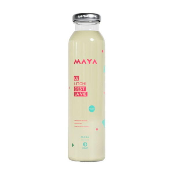 Maya - Jus litchi bouteille verre 310ml x12