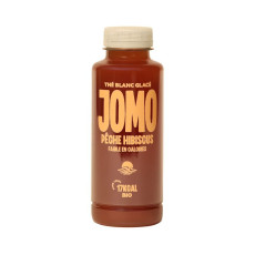 Jomo - Th? glac? th? blanc p?che hibiscus 350ml x12 bio