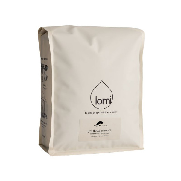 Café Lomi - J'ai deux amours café en grain sac 2kg