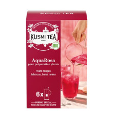 Kusmi tea - Infusion Aquarosa sachet carafe 8g x6 bio