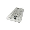 Rhinowares - Rinceur pot à lait à raccorder H.85 x L.231 x600mm
