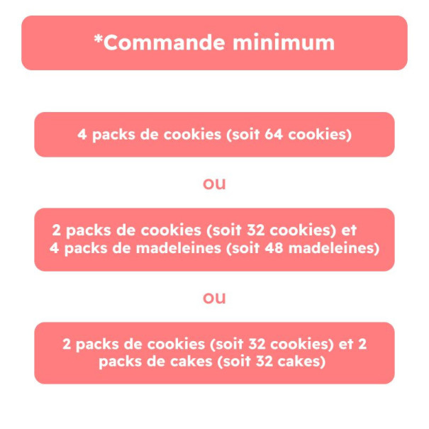 La Fabrique Cookies - Cookies pépites chocolat au lait et noisettes sachet individuel 75g x16