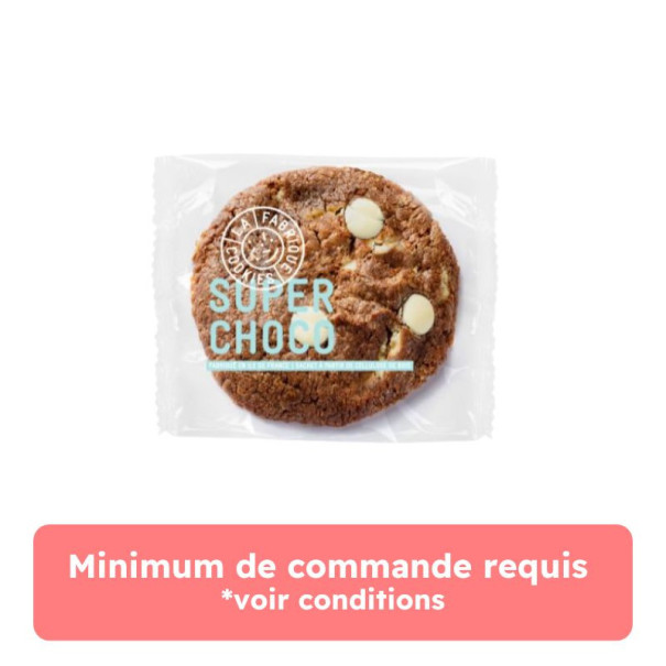 La Fabrique cookie - Cookies super choco sachet individuel 75g x16